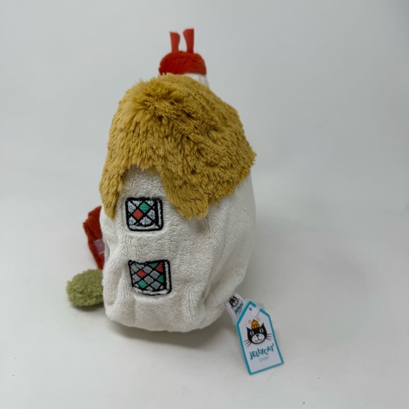 Jellycat Bonny Cottage Activity Toy Plush House NWT - Picture 6 of 9